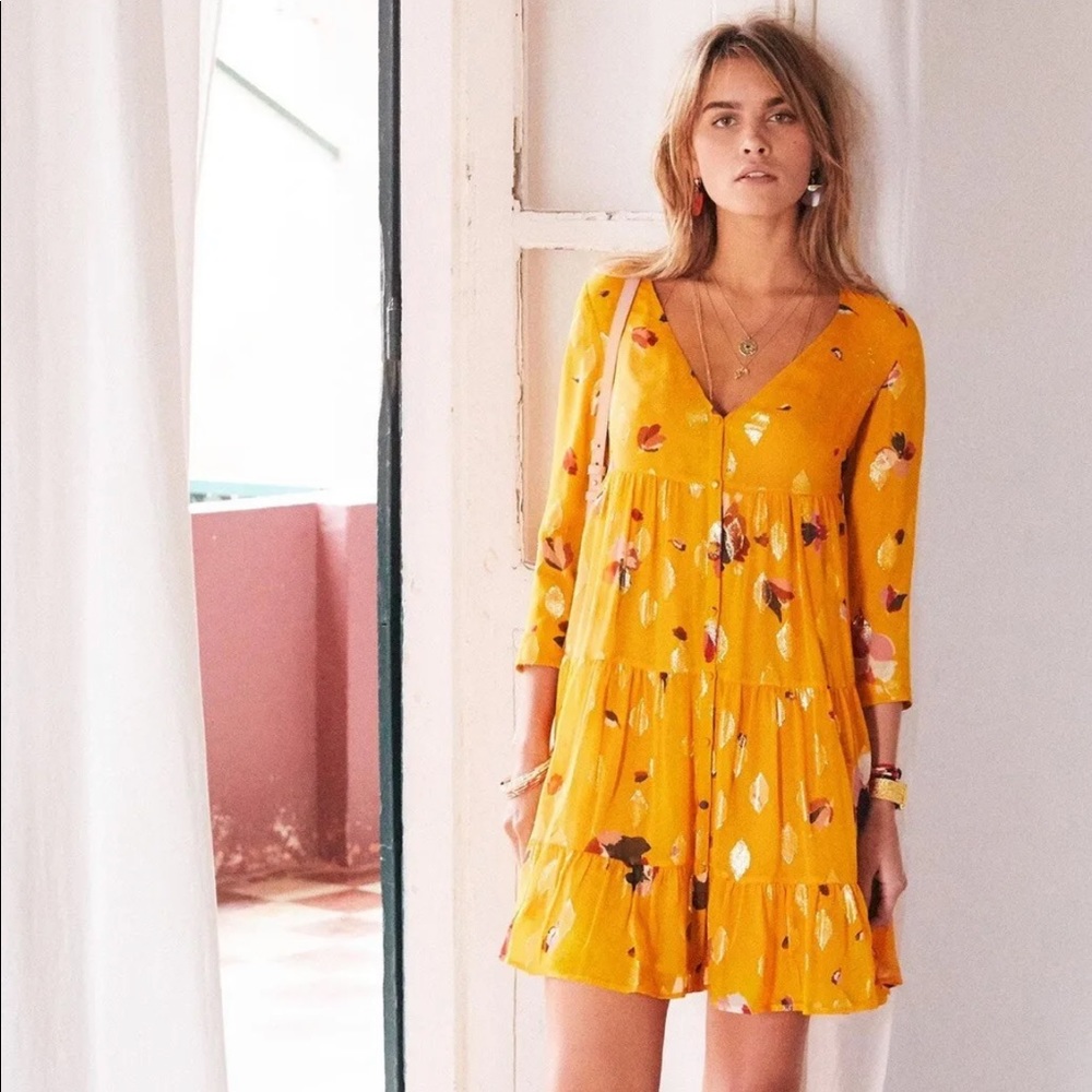 Sézane Silk Aure Dress- EUR 36 US 4